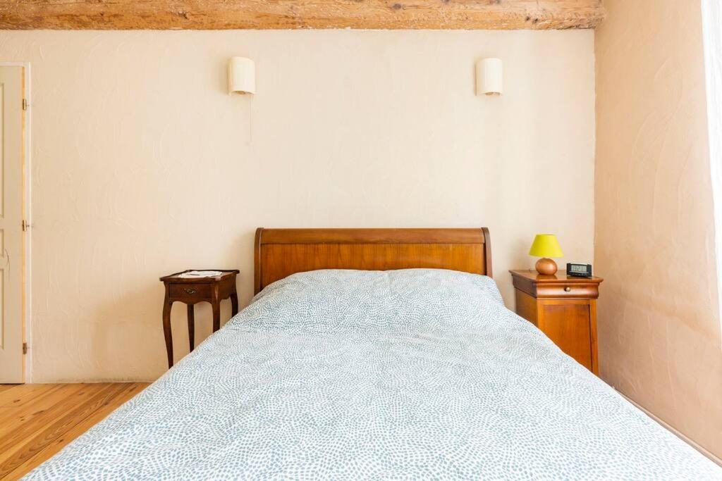 Chambre Double Cosy - Gite De La Louve Fougax-et-Barrineuf Eksteriør bilde