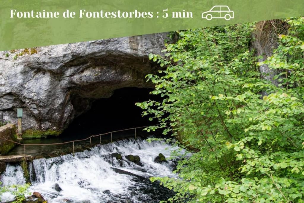 Chambre Double Cosy - Gite De La Louve Fougax-et-Barrineuf Eksteriør bilde